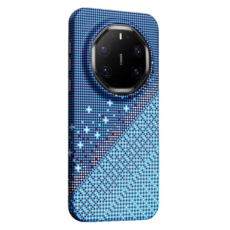 For Huawei Mate 80 RS Ultimate Asterism Pattern TPU Magnetic Phone Case - Blue - EDA009702505C
