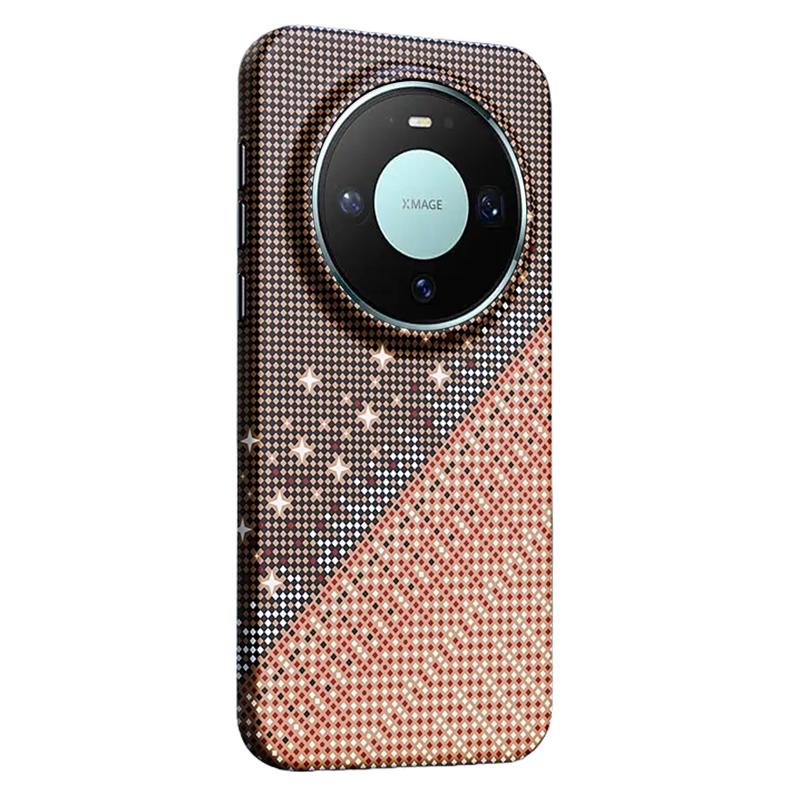 For Huawei Mate 80 / 80 Pro Asterism Pattern TPU Magnetic Phone Case - Orange - EDA009702506A