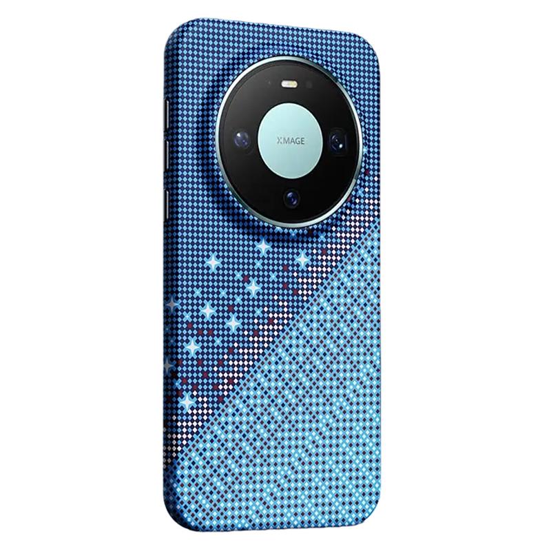 For Huawei Mate 80 / 80 Pro Asterism Pattern TPU Magnetic Phone Case - Blue - EDA009702506C