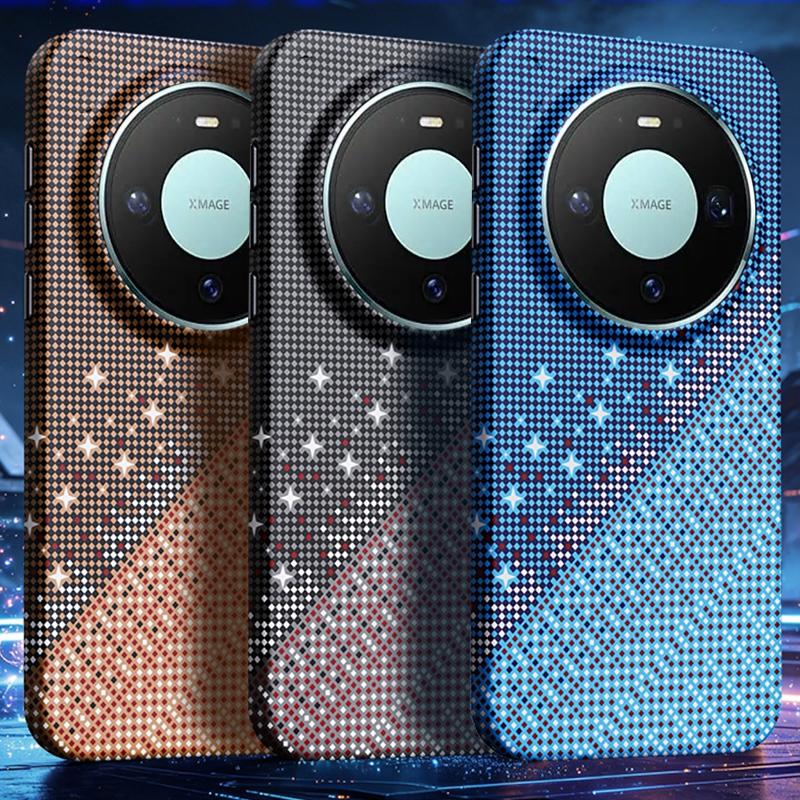 For Huawei Mate 80 / 80 Pro Asterism Pattern TPU Magnetic Phone Case - Blue - EDA009702506C