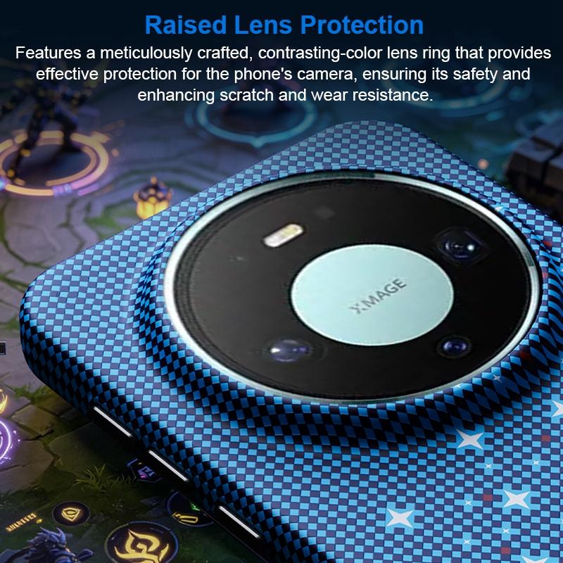 For Huawei Mate 80 / 80 Pro Asterism Pattern TPU Magnetic Phone Case - Blue - EDA009702506C