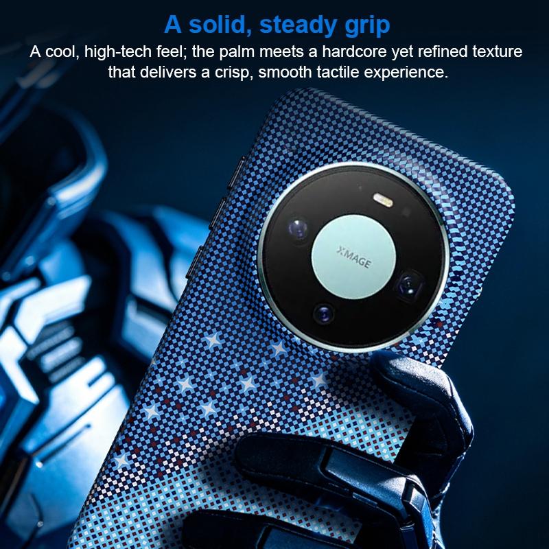 For Huawei Mate 80 / 80 Pro Asterism Pattern TPU Magnetic Phone Case - Blue - EDA009702506C