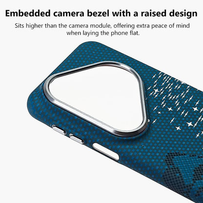For Huawei Pura 80 Pro 5G Kevlar Texture Water Sticker Magnetic Phone Case - Grey - EDA009710305A