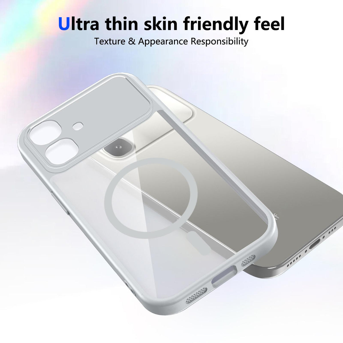 For Infinix Smart 20 4G Matte PC Skin-feel Magnetic Shockproof Phone Case - Grey - EDA009711204A