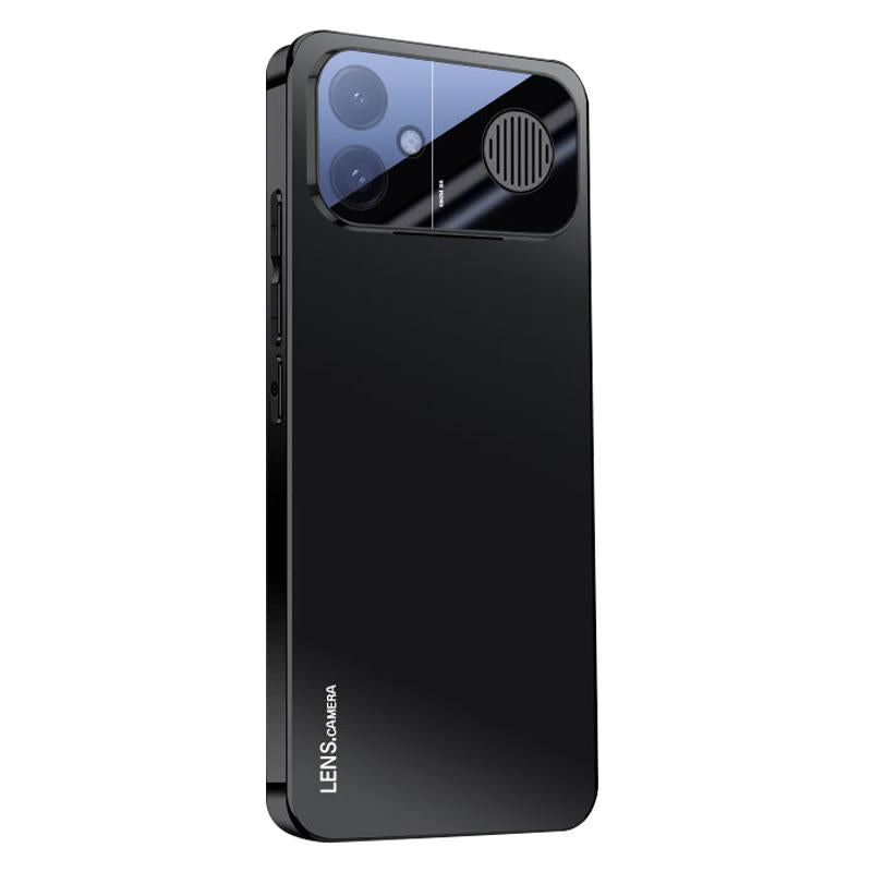 For Redmi K90 Ultra AG Frosted Electroplating Acrylic Phone Case(Black)