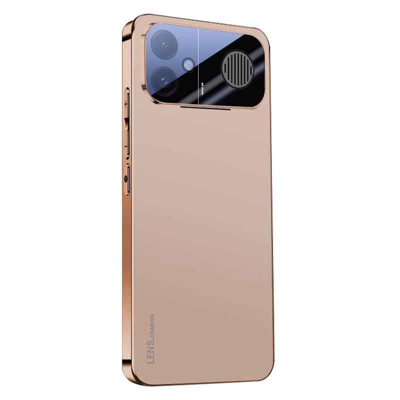 For Redmi K90 Ultra AG Frosted Electroplating Acrylic Phone Case(Gold)