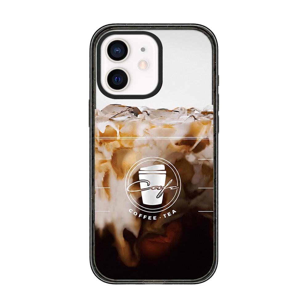 For iPhone 11 Matcha Latte Cake Pattern Magnetic Acrylic TPU Phone Case - Iced Americano - EDA009713123B