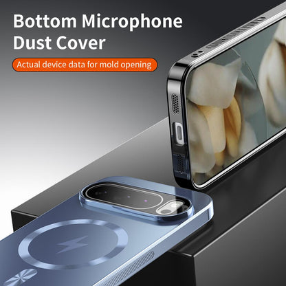 For Google Pixel 10 Vacuum Electroplated Magnetic Phone Case - Gold - EDA009716601G