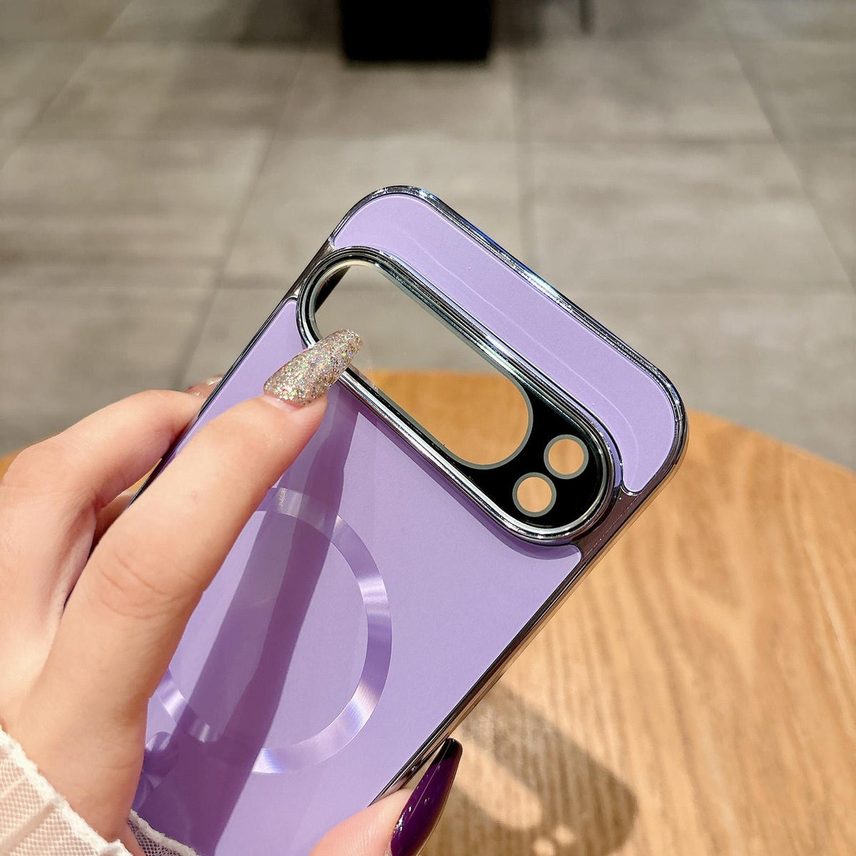 For Google Pixel 9 Pro XL Vacuum Electroplated Magnetic Phone Case - Light Blue - EDA009716602C