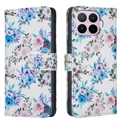 For Xiaomi 17T Pro 5G BF42 Color Painting Leather Phone Case - Floral - EDA009718801F