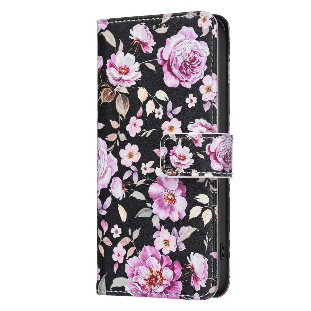 For Sony Xperia 1 VIII BF42 Color Painting Leather Phone Case - Rose - EDA009736201E