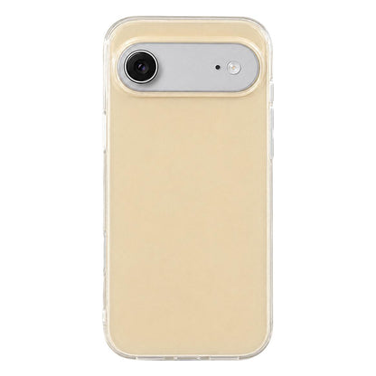 For iPhone Air Solid Color PC Hybrid TPU Shockproof Phone Case - Yellow - EDA009738104A
