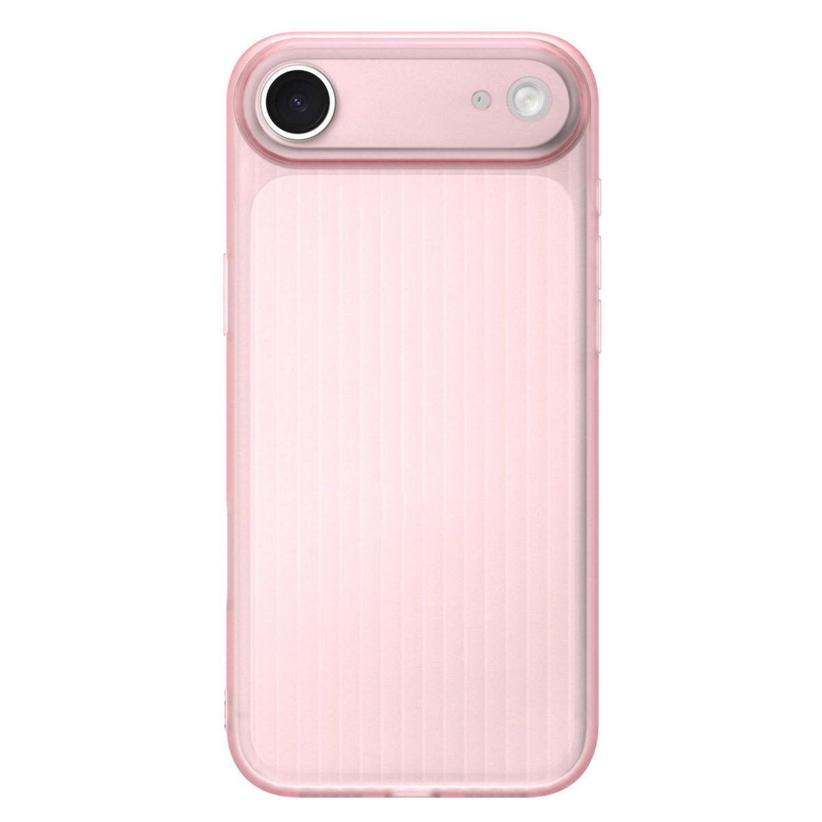 For iPhone Air TPU Large Window Cooling Corrugated Phone Case - Pink - EDA009738419B