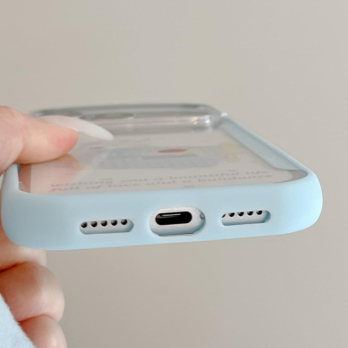For iPhone 13 Back Board Flip Stand Design Shockproof Phone Case - Dessert - EDA009746812A