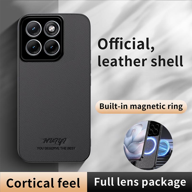 For Motorola Edge 70 Fusion HUIYI Leather Magnetic Phone Case - Blue - EDA009747705A