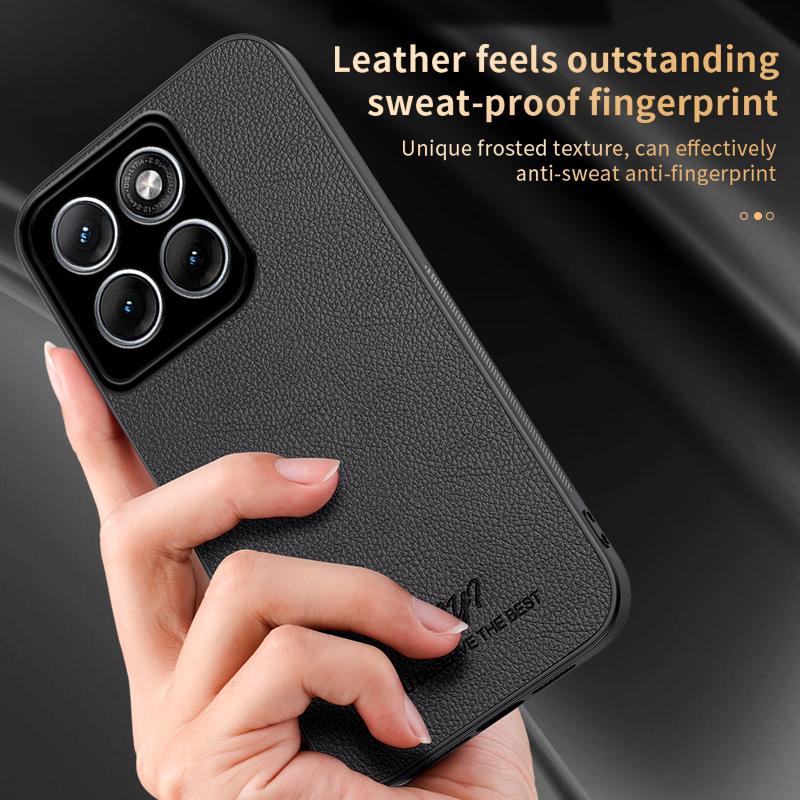 For Motorola Edge 70 Fusion HUIYI Leather Magnetic Phone Case - White - EDA009747705D