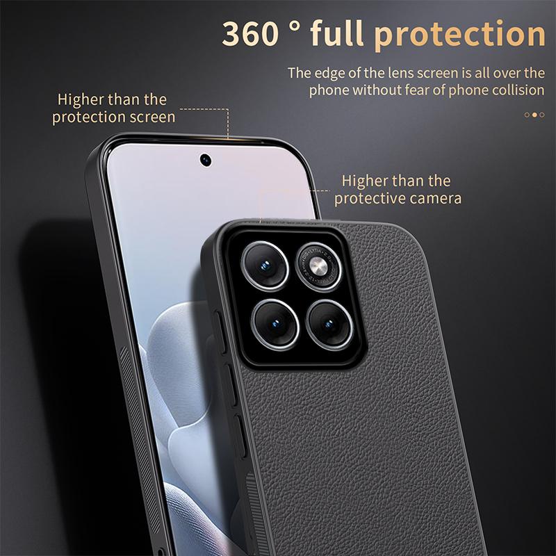 For Motorola Edge 70 Fusion HUIYI Leather Magnetic Phone Case - White - EDA009747705D