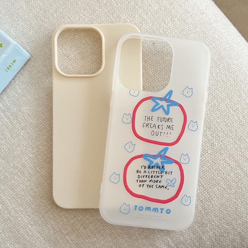 For iPhone 16 Pro Max Frosted 3 in 1 Design Shockproof Phone Case - Tomato - EDA009750801A