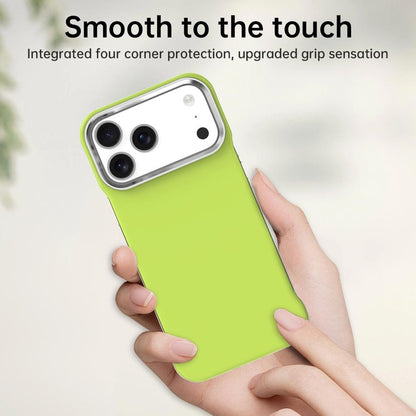 For iPhone 17 Pro Max Ultra-Slim Frameless TPU + PET + PC Shockproof Phone Case - Green - EDA009752901F