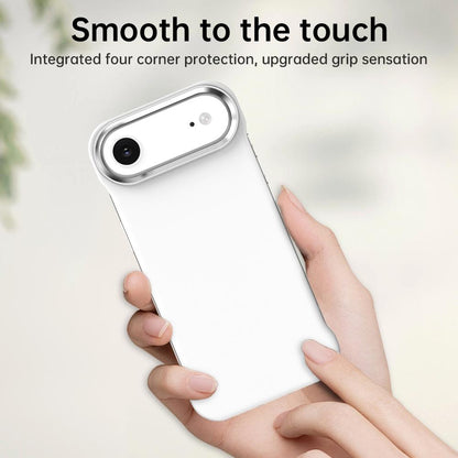 For iPhone Air Ultra-Slim Frameless TPU + PET + PC Shockproof Phone Case - White - EDA009752904A