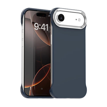 For iPhone Air Ultra-Slim Frameless TPU + PET + PC Shockproof Phone Case - Blue - EDA009752904E