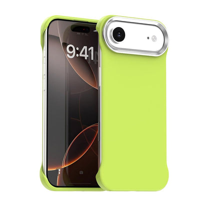 For iPhone Air Ultra-Slim Frameless TPU + PET + PC Shockproof Phone Case - Green - EDA009752904F