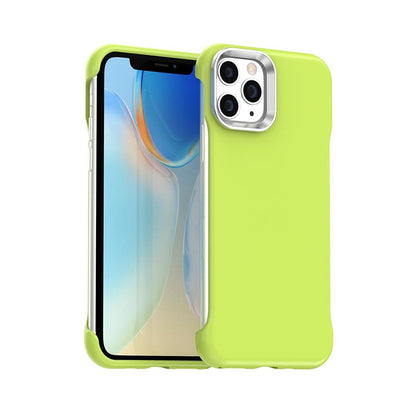 For iPhone 11 Pro Max Ultra-Slim Frameless TPU + PET + PC Shockproof Phone Case - Green - EDA009752925F
