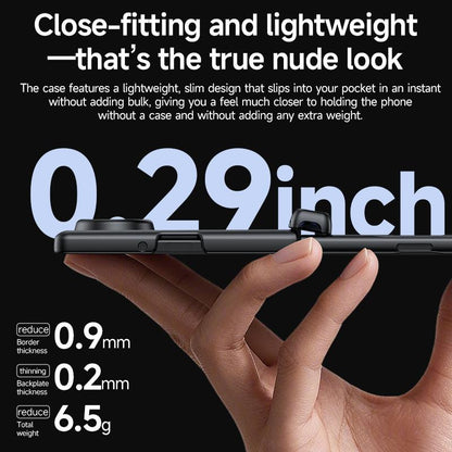 For Galaxy Z Fold8 Ultra 5G Skin Feel Frosted Spray-Coated PC Hinge Holder Integrated Film Phone Case - Silver - EDA009757302D