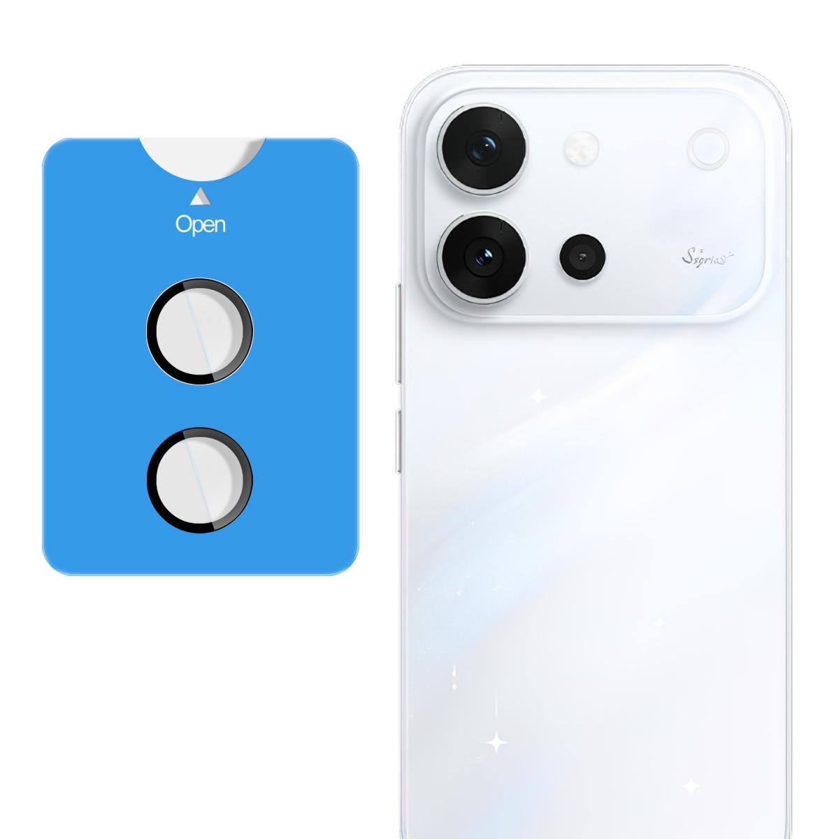 For vivo S60 5G IMAK Glass Rear Camera Lens Film Phone Case Exclusive, Self-positioning Version - Default - EDA009770701