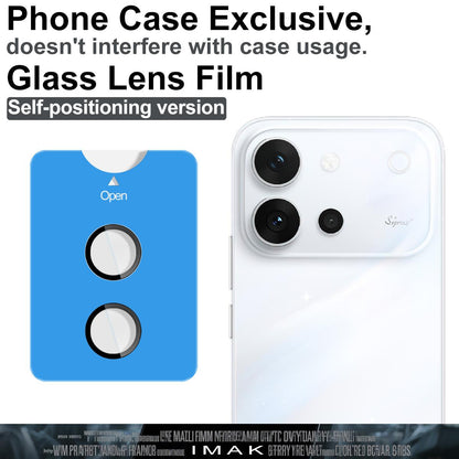 For vivo S60 5G IMAK Glass Rear Camera Lens Film Phone Case Exclusive, Self-positioning Version - Default - EDA009770701