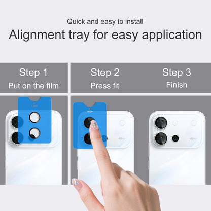 For vivo S60 5G IMAK Glass Rear Camera Lens Film Phone Case Exclusive, Self-positioning Version - Default - EDA009770701