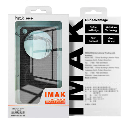 For OPPO Find X9 Ultra 5G Fiberglass Version imak Ruiyi Series Fabric Texture Magnetic Phone Case - Black - EDA009772301A