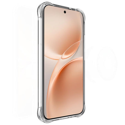 For vivo S50 Pro mini 5G / X300 FE 5G imak Magnetic Shockproof Airbag TPU Phone Case - Transparent - EDA009776701A