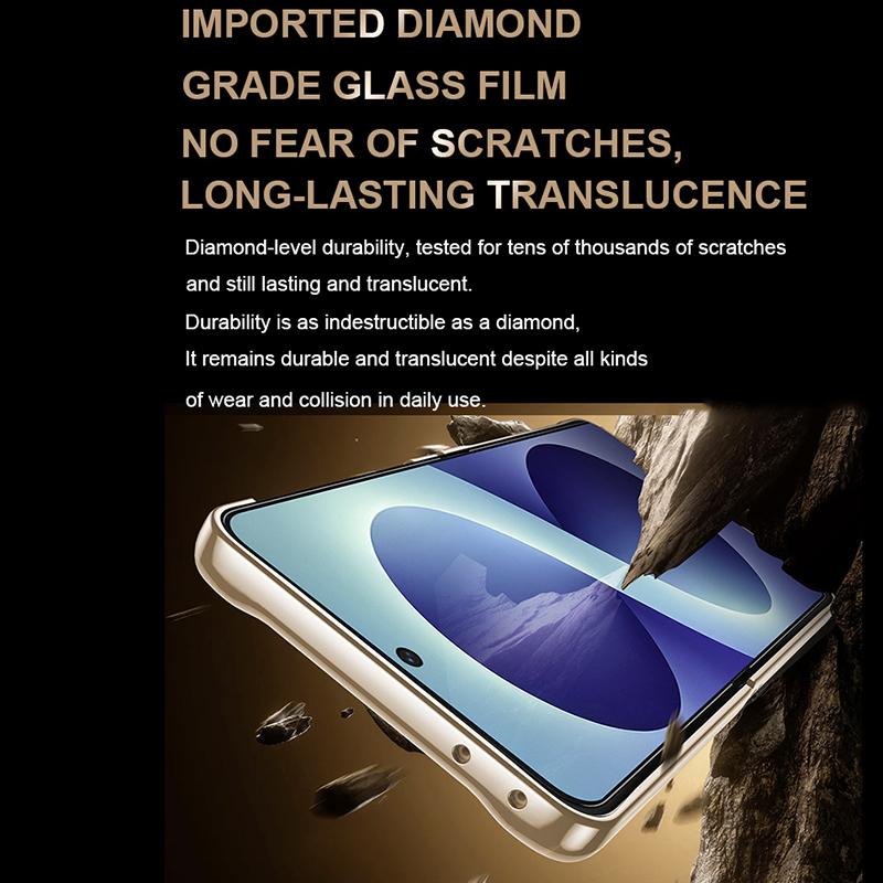 For Galaxy Z Flip8 5G Electroplating Transparent Hinge Holder Phone Case - Black - EDA009787701A