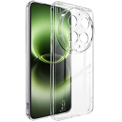 For vivo X300 Ultra imak UX-5 Series Super Slim Transparent Shockproof TPU Protective Case - Transparent - EDA009793901A