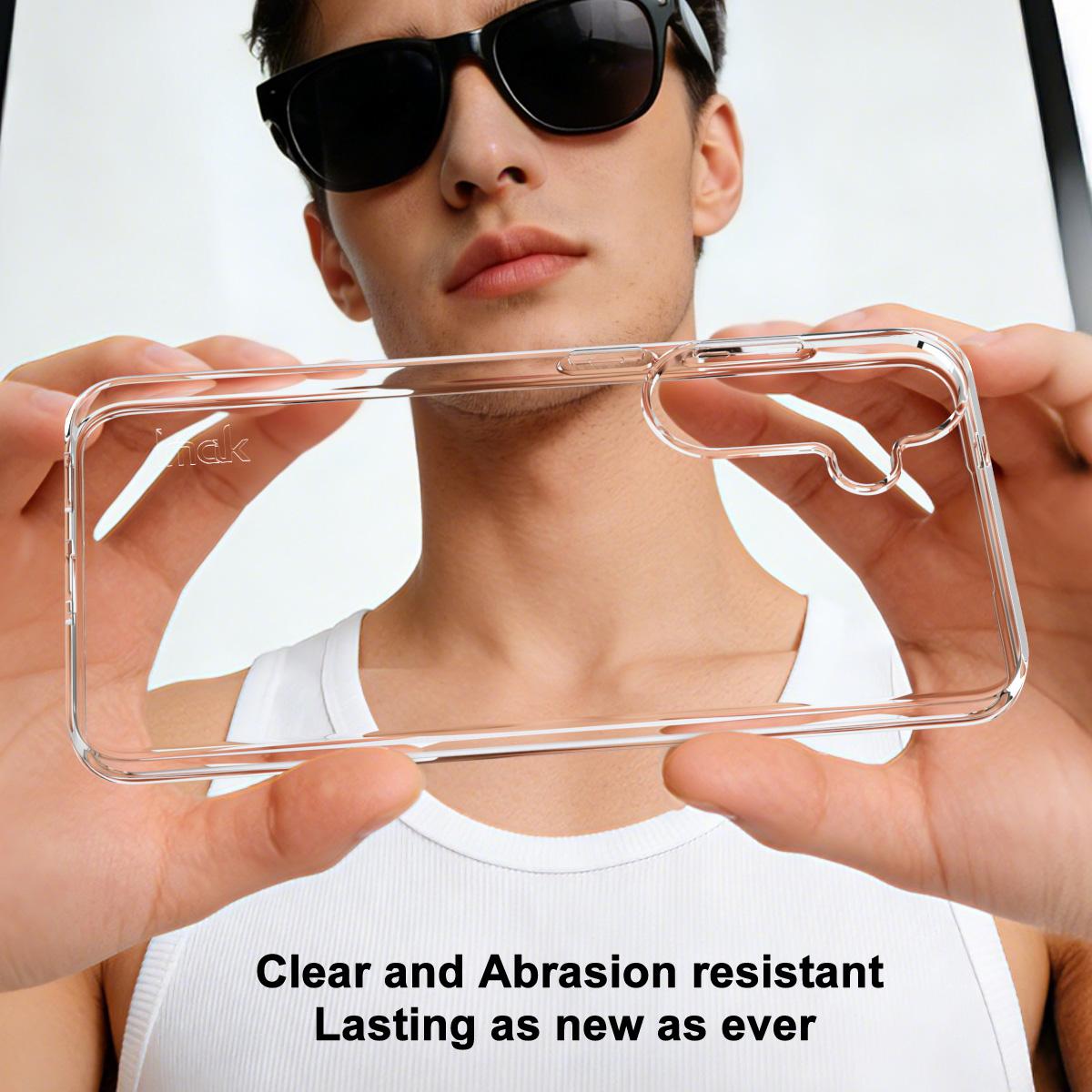 For Galaxy S26 FE 5G imak UX-10 Series Transparent Shockproof TPU Phone Case - Transparent - EDA009794001A