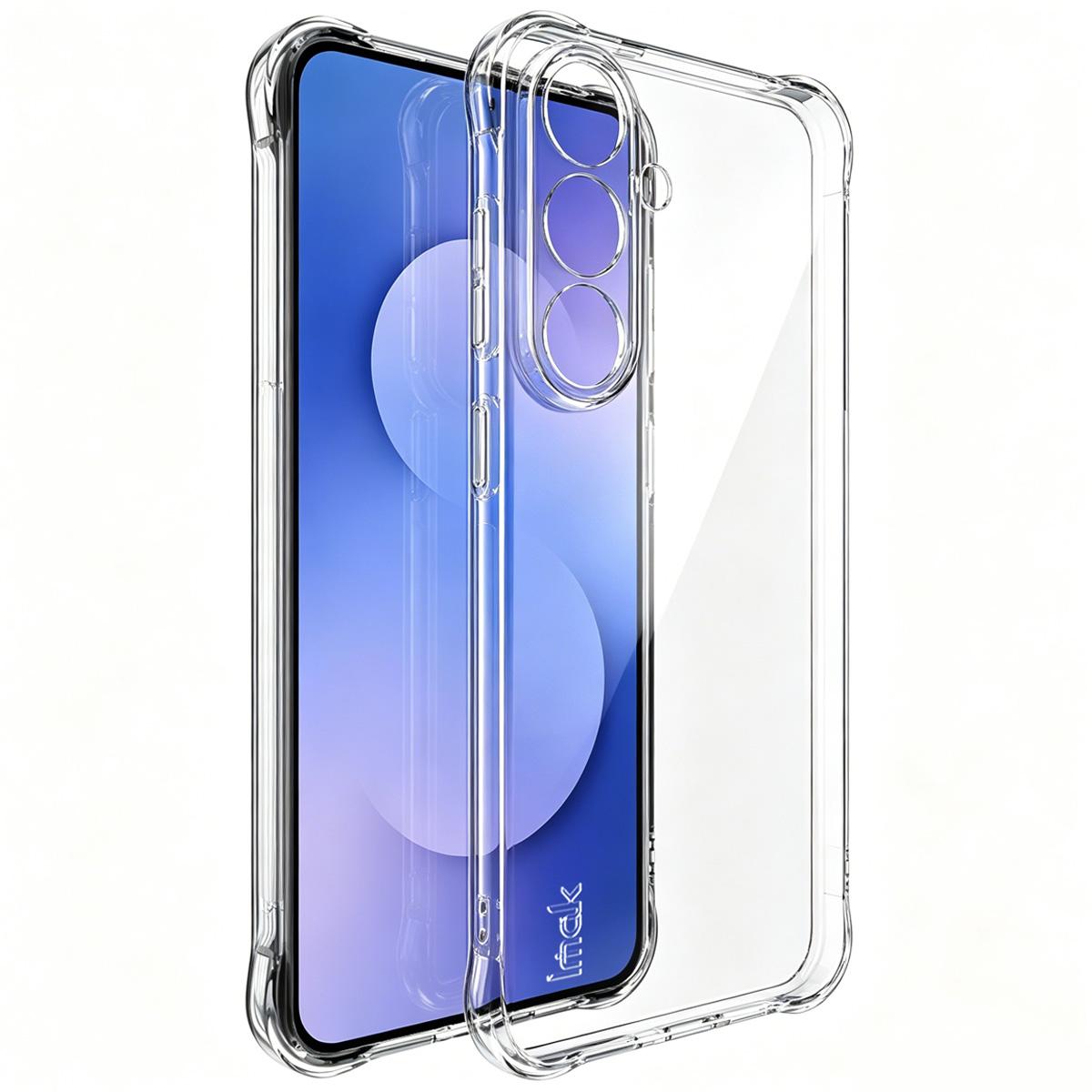 For Galaxy S26 FE 5G imak Shockproof Airbag TPU Phone Case - Transparent - EDA009794601A