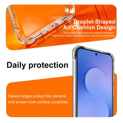 For Galaxy S26 FE 5G imak Shockproof Airbag TPU Phone Case - Transparent - EDA009794601A