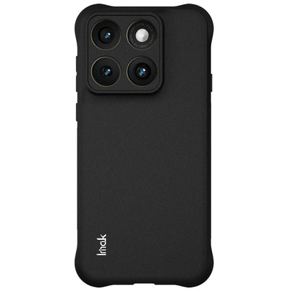 For Motorola Edge 5G 2026 imak Shockproof Airbag TPU Phone Case - Matte Black - EDA009794701A