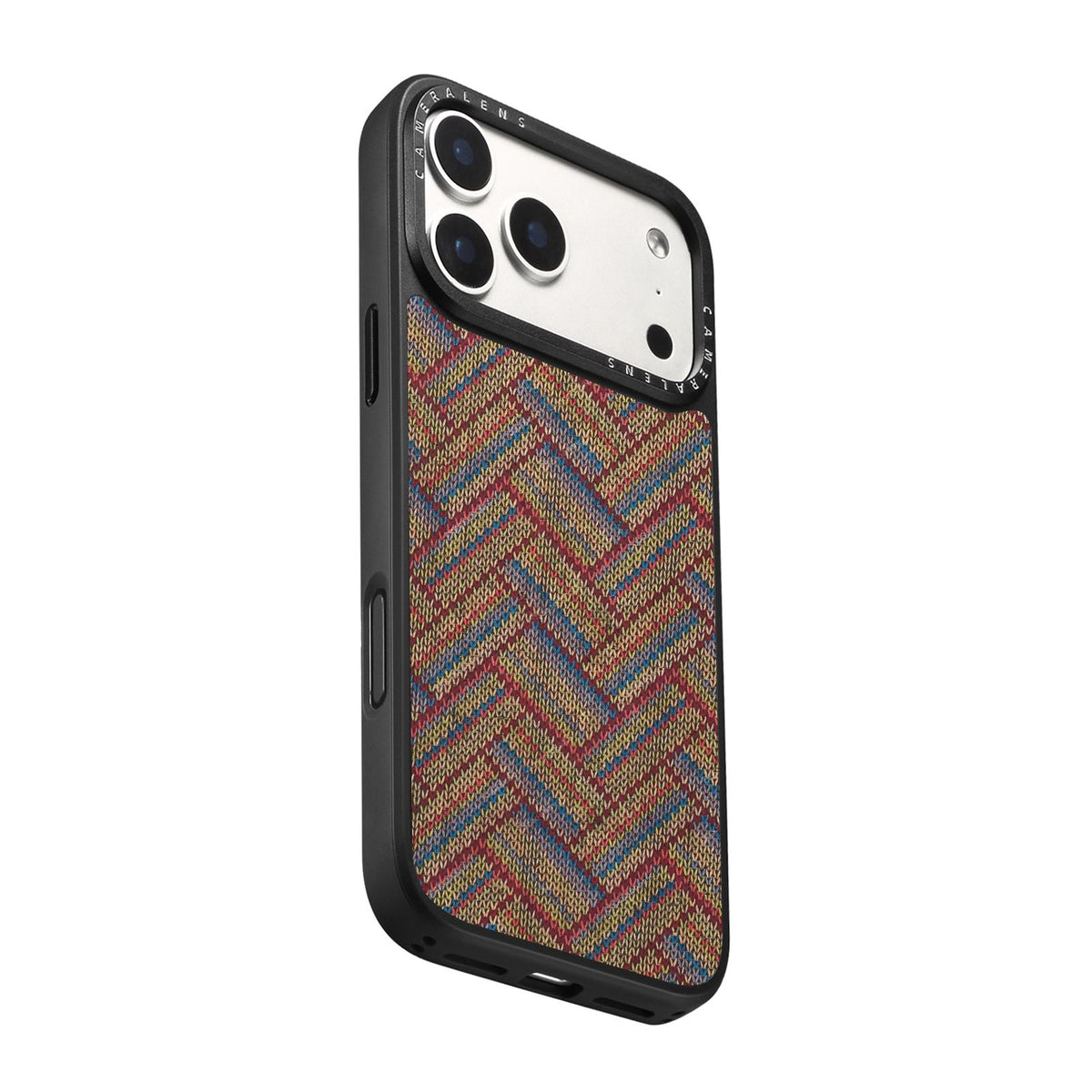 For iPhone 18 Pro Max / 17 Pro Max Denior A28 Ethnic Embroider Pattern Style Magnetic Phone Case - Blue - EDA009798401C