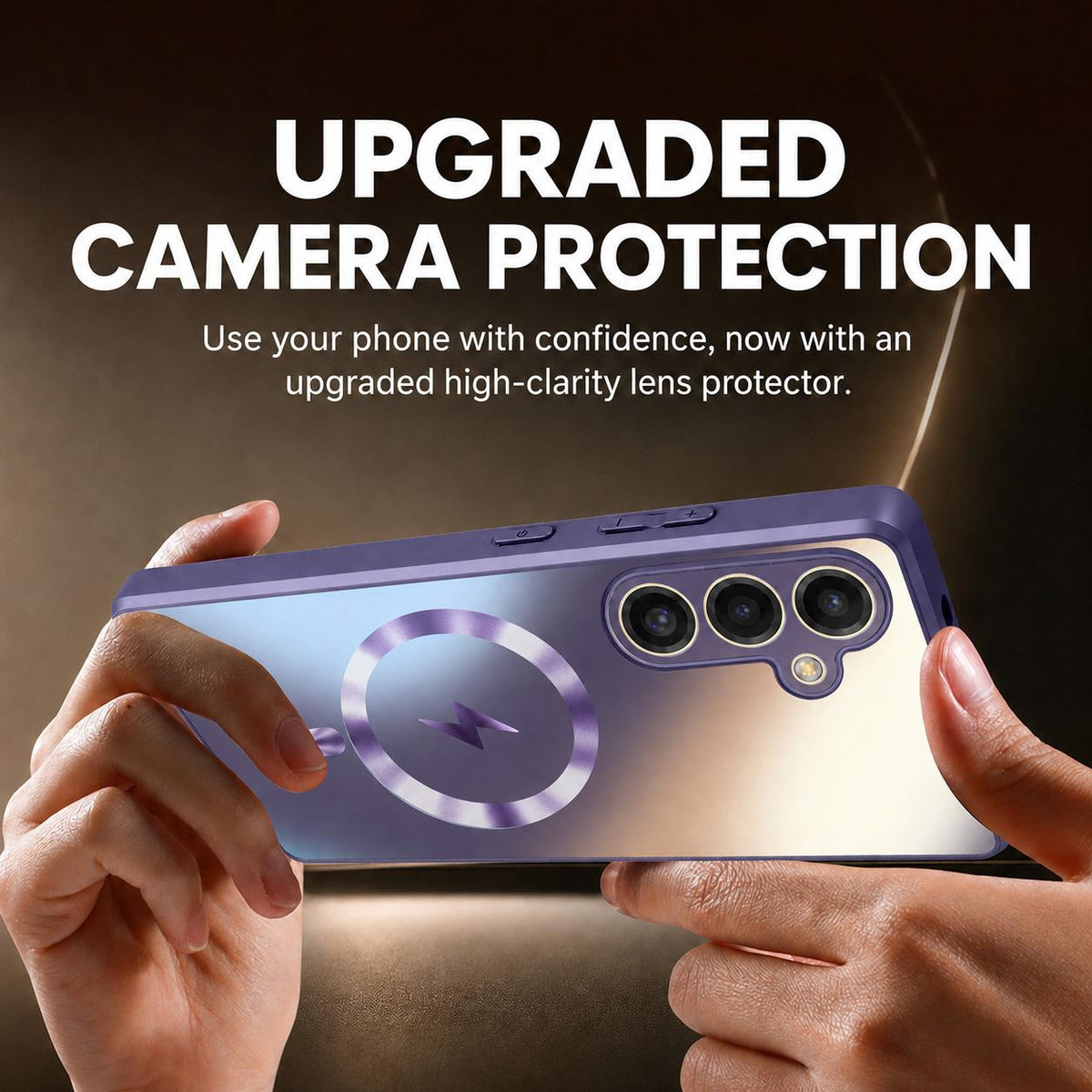 For Galaxy S24 5G Vacuum Electroplated Magnetic Phone Case - Green - EDA009801104F