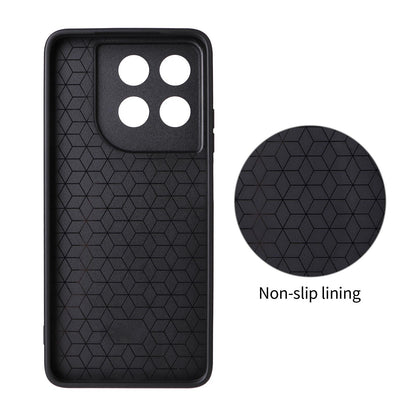 For Motorola Moto G37 Power Precise Cutout Carbon Fiber Texture Vegan Leather Phone Case - Red - EDA009801313B