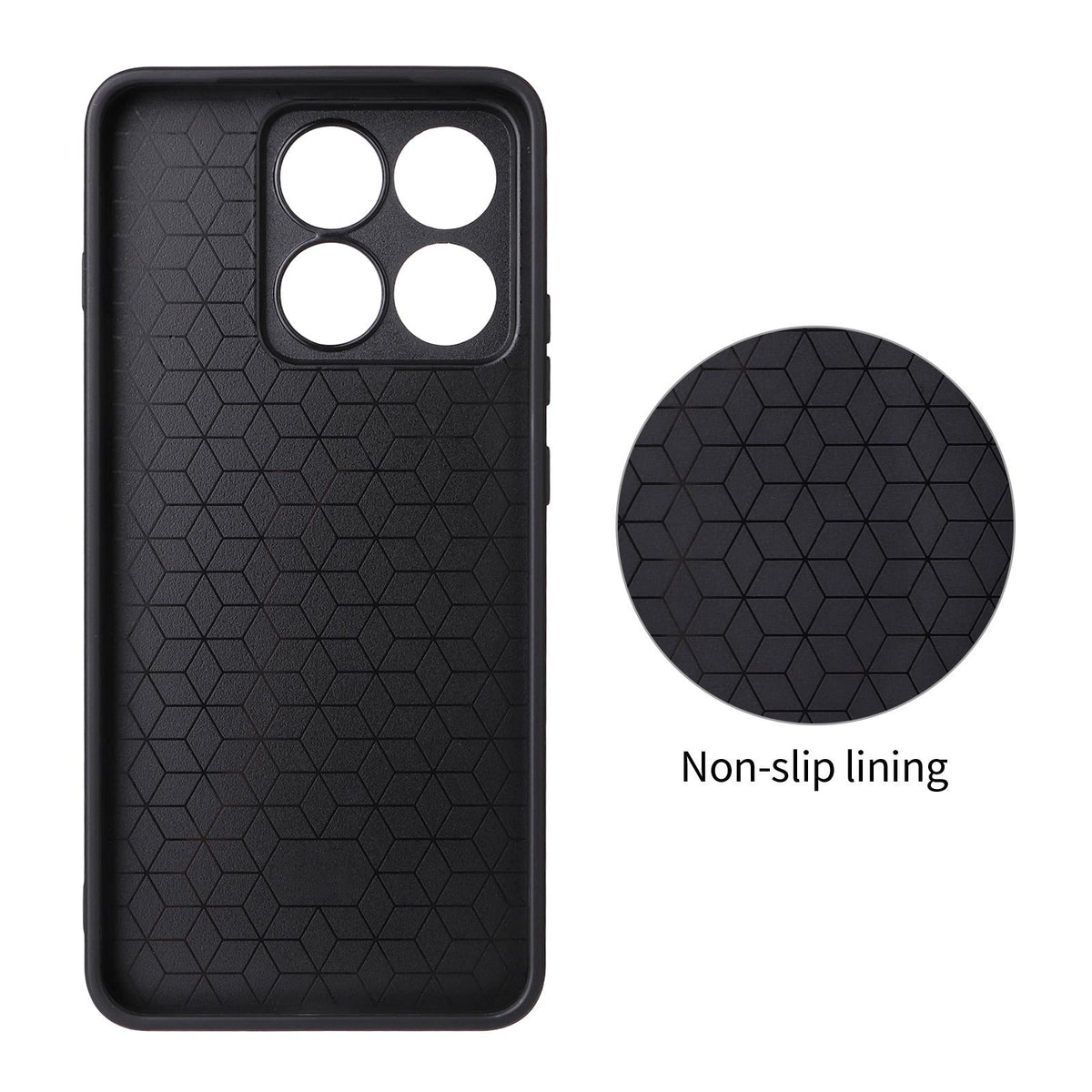 For Motorola Edge 70 Max 5G Precise Cutout Carbon Fiber Texture Vegan Leather Phone Case - Grey - EDA009801323C