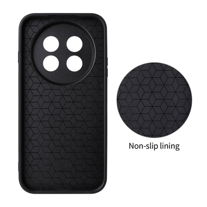 For Huawei nova 15 Max / Enjoy 90 Pro Max Precise Cutout Carbon Fiber Texture Vegan Leather Phone Case - Red - EDA009801406B
