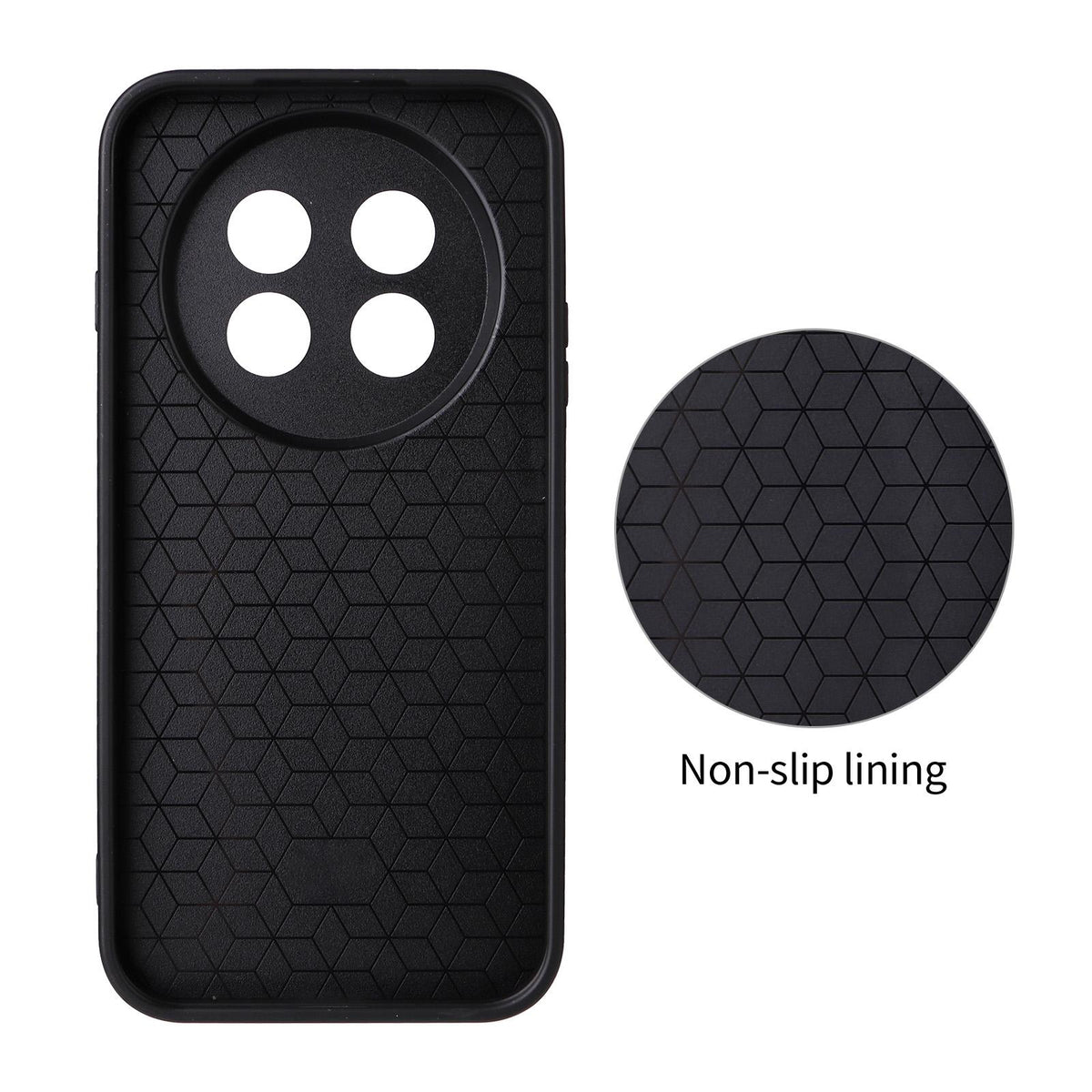 For Huawei nova 15 Max / Enjoy 90 Pro Max Precise Cutout Carbon Fiber Texture Vegan Leather Phone Case - Grey - EDA009801406C