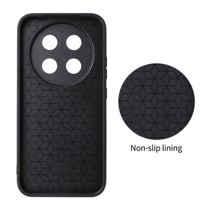 For Honor X80 Pro Max 5G Precise Cutout Carbon Fiber Texture Vegan Leather Phone Case - Orange - EDA009801511A