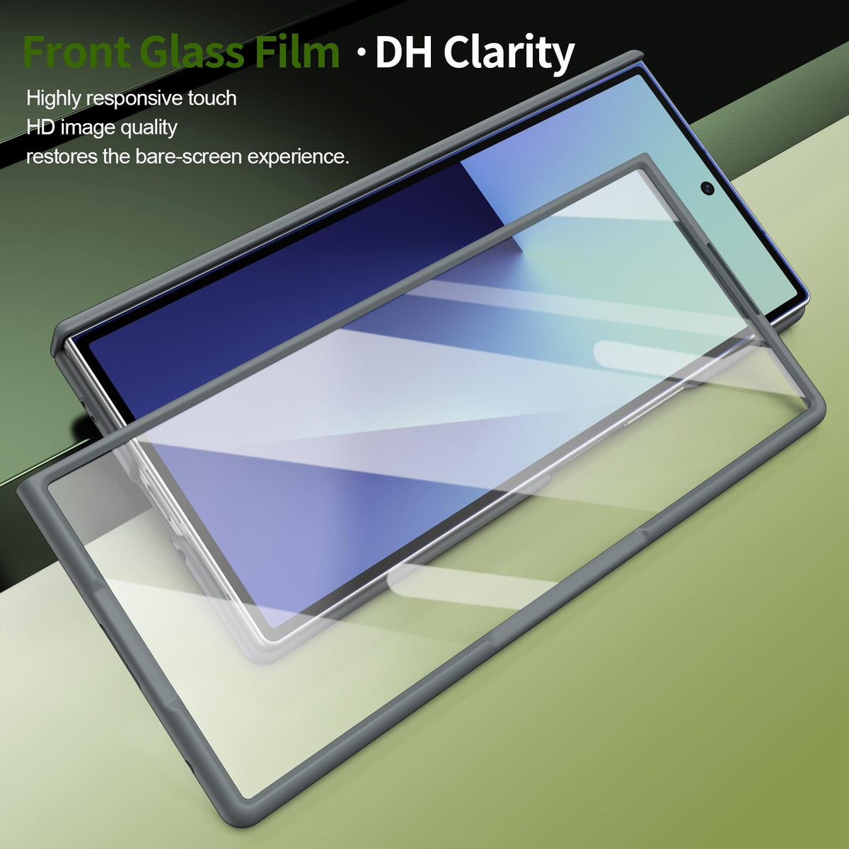 For Galaxy Z Fold8 Ultra 5G Rotation Magnetic Ring Holder Hinge Integrated Film Phone Case - Grey - EDA009804302D
