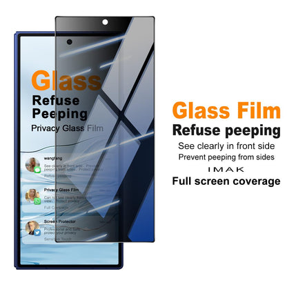 For Galaxy Z Fold8 Ultra 5G imak Full Screen Privacy Tempered Glass Film, Phone Case Exclusive - Default - EDA009808301