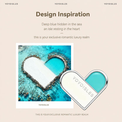 For iPhone 17 Pro Max YOYOISLES Heart Island Series Electroplated PC Hybrid PU Phone Case - White - EDA009820901A