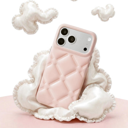 For iPhone 17 Pro YOYOISLES Cloud Series Vegan Leather Phone Case - Blue - EDA009821202A